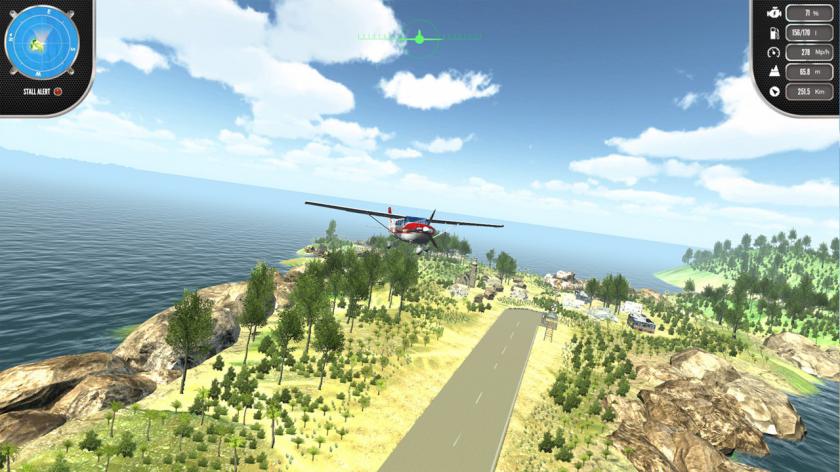 海岛模拟飞行
